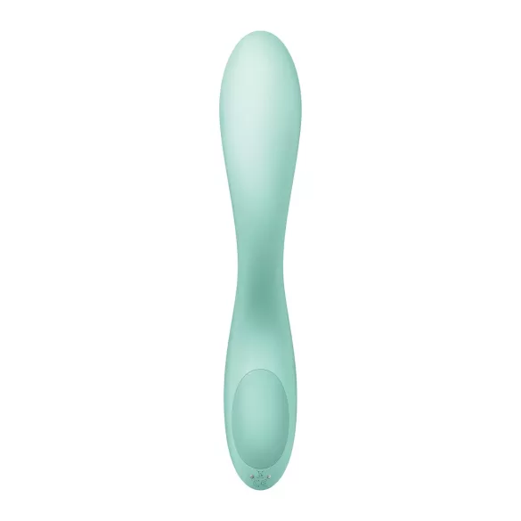 Satisfyer Rrrolling - wibrator do punktu G z ruchomymi kulkami - miętowy