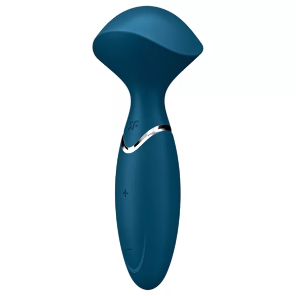 Satisfyer Mini Wand-er - masażer wibracyjny wodoodporny - niebieski