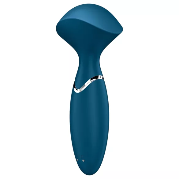 Satisfyer Mini Wand-er - masażer wibracyjny wodoodporny - niebieski