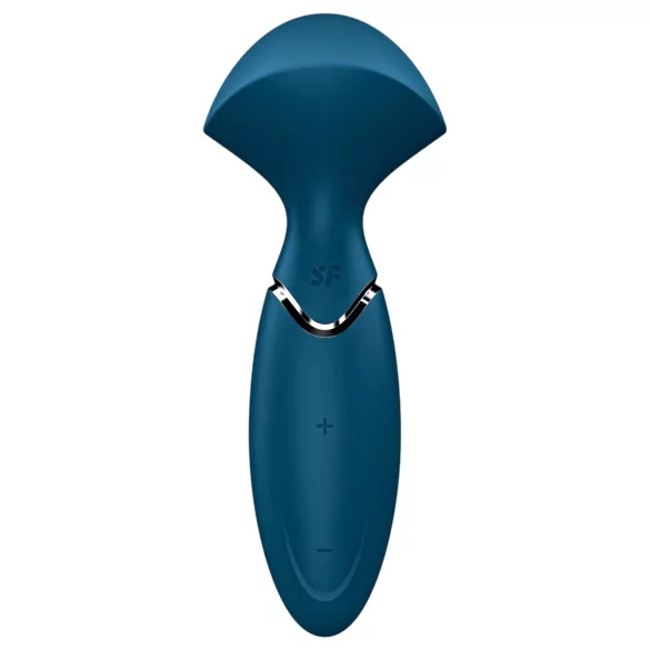 Satisfyer Mini Wand-er - masażer wibracyjny wodoodporny - niebieski