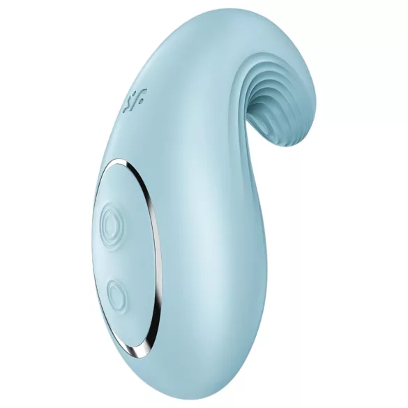 Satisfyer - wibrator łechtaczkowy akumulatorowy - niebieski