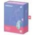 Satisfyer - wibrator łechtaczkowy akumulatorowy - niebieski