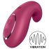 Satisfyer Dipping Delight - wibrator łechtaczkowy z akumulatorem (czerwony)