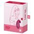 Satisfyer Dipping Delight - wibrator łechtaczkowy z akumulatorem (czerwony)