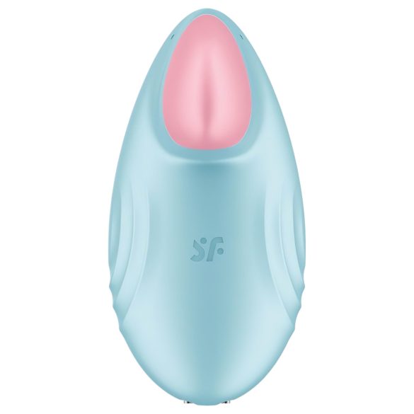 Satisfyer - wibrator do łechtaczki z aplikacją - silikon niebieski