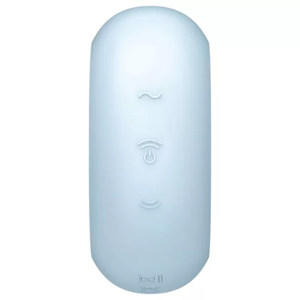 Satisfyer Pro To Go 3 - stymulator łechtaczki pulsacyjny akumulatorowy niebieski