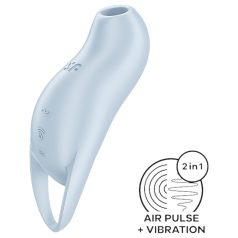   Satisfyer Pocket Pro 1 - stymulator łechtaczki na fale powietrzne - niebieski