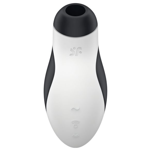 Satisfyer Orca - stymulator łechtaczki fale powietrzne wodoodporny czarno-biały
