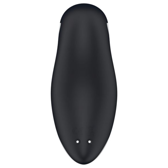 Satisfyer Orca - stymulator łechtaczki fale powietrzne wodoodporny czarno-biały
