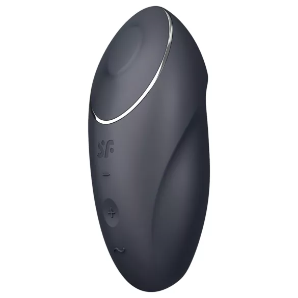 Satisfyer - wibrator do łechtaczki 2w1 - stymulator i wibrator - czarny