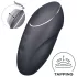 Satisfyer - wibrator do łechtaczki 2w1 - stymulator i wibrator - czarny
