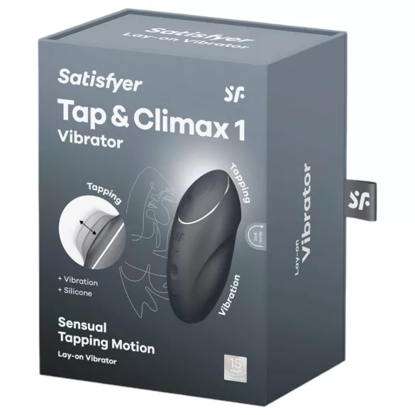 Satisfyer - wibrator do łechtaczki 2w1 - stymulator i wibrator - czarny