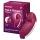 Satisfyer Tap & Climax 2 - 2w1 stymulator łechtaczki i wibrator (czerwony)