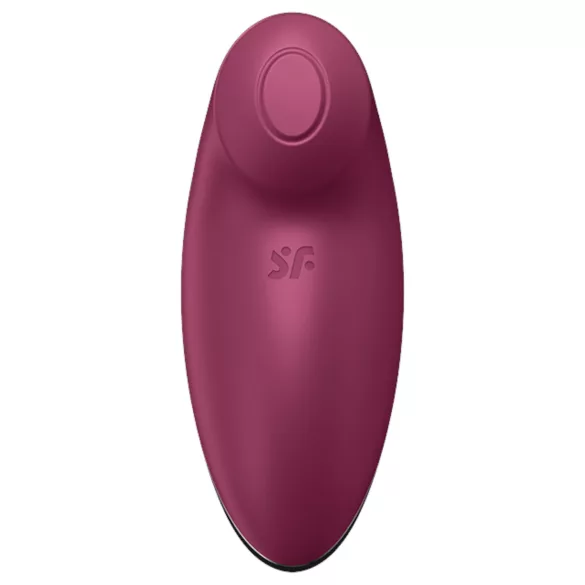 Satisfyer Tap & Climax 2 - 2w1 stymulator łechtaczki i wibrator (czerwony)