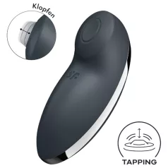 Satisfyer - wibrator do łechtaczki 2w1 - szary