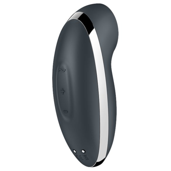 Satisfyer - wibrator do łechtaczki 2w1 - szary