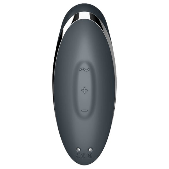 Satisfyer - wibrator do łechtaczki 2w1 - szary