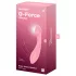 Satisfyer G-Force - wibrator do punktu G - wodoodporny, akumulator, różowy
