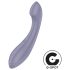 Satisfyer G-Force - wibrator do punktu G ładowany USB wodoodporny fioletowy