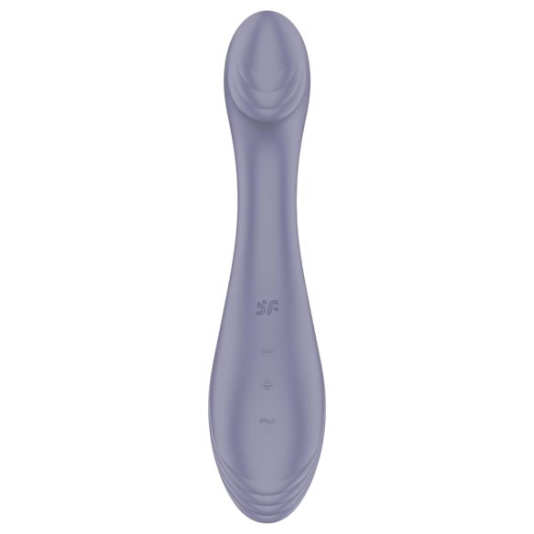 Satisfyer G-Force - wibrator do punktu G ładowany USB wodoodporny fioletowy