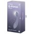 Satisfyer G-Force - wibrator do punktu G ładowany USB wodoodporny fioletowy