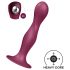Satisfyer Double Ball-R - dildo z przyssawką - wagowy - czerwony