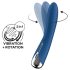 Satisfyer Spinning Vibe 1 - G-punkt wibrator z obracającą się główką (niebieski)