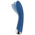 Satisfyer Spinning Vibe 1 - G-punkt wibrator z obracającą się główką (niebieski)