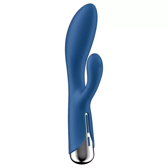Satisfyer Spinning Rabbit 1 - wibrujący króliczek z obrotowym ramieniem łechtaczki (niebieski)