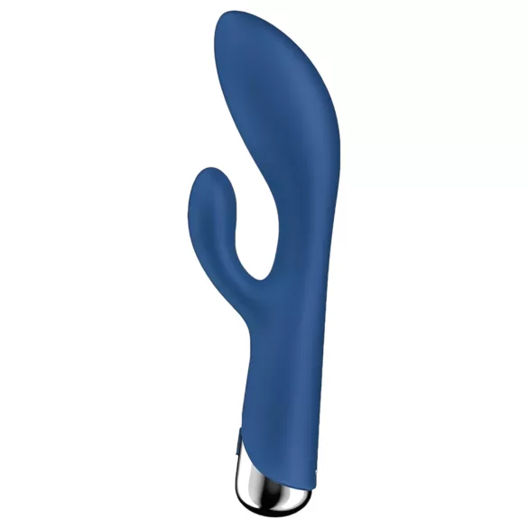 Satisfyer Spinning Rabbit 1 - wibrujący króliczek z obrotowym ramieniem łechtaczki (niebieski)
