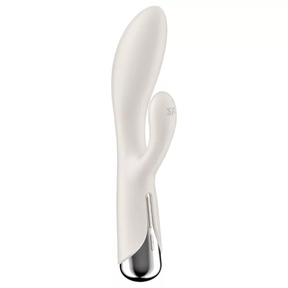 Satisfyer Spinning Rabbit 1 - wibrator króliczek z obrotową łechtaczką - beżowy