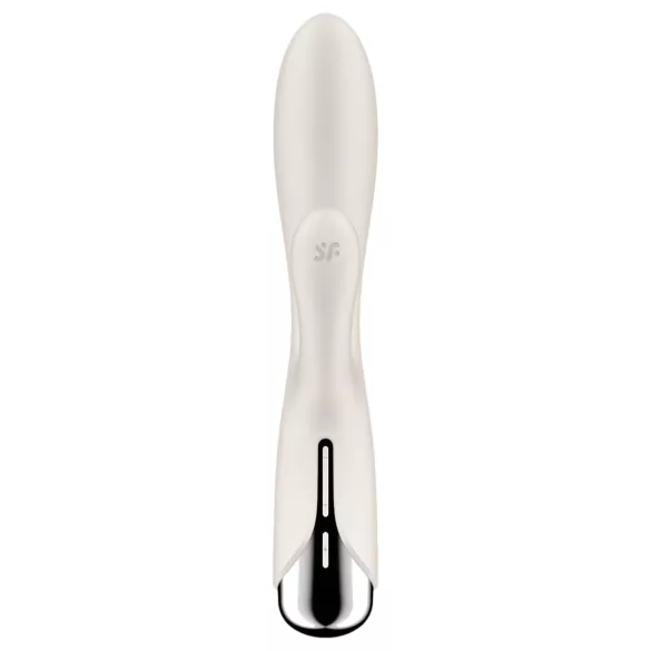 Satisfyer Spinning Rabbit 1 - wibrator króliczek z obrotową łechtaczką - beżowy