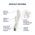 Satisfyer Spinning Rabbit 1 - wibrator króliczek z obrotową łechtaczką - beżowy