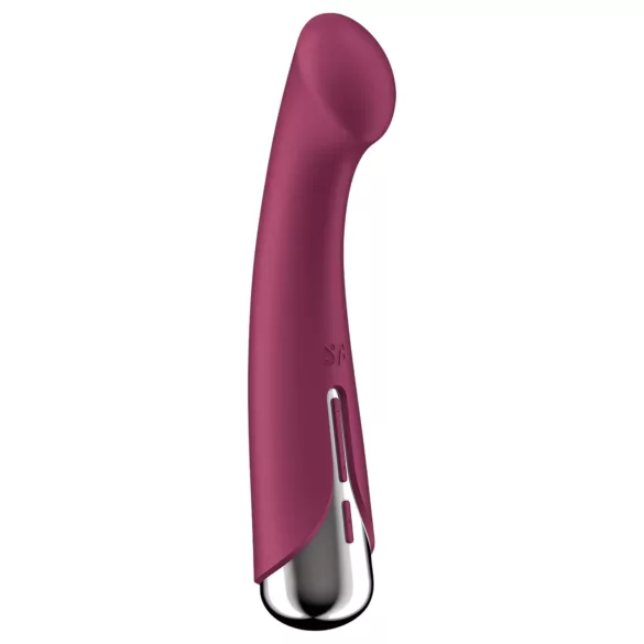 Satisfyer Spinning G-Spot 1 - wibrator do punktu G z obrotową głowicą - czerwony