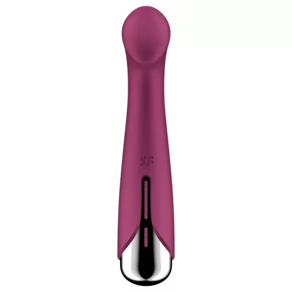 Satisfyer Spinning G-Spot 1 - wibrator do punktu G z obrotową głowicą - czerwony