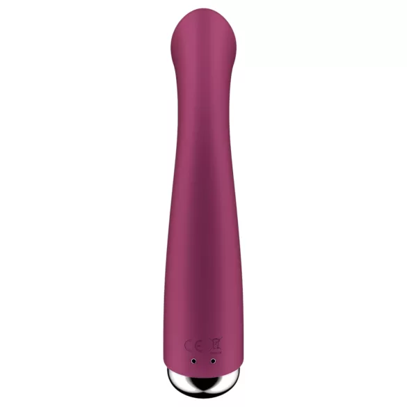 Satisfyer Spinning G-Spot 1 - wibrator do punktu G z obrotową głowicą - czerwony