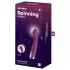 Satisfyer Spinning G-Spot 1 - wibrator do punktu G z obrotową głowicą - czerwony