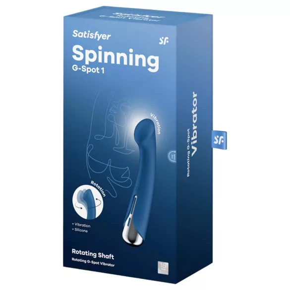 Satisfyer Spinning G-Spot 1 - wibrator do punktu G z rotującą głowicą