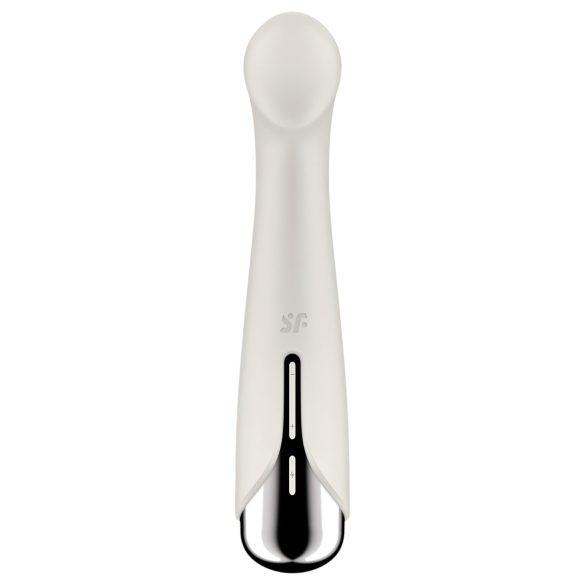 Satisfyer Spinning G-Spot 1 - obrotowy wibrator na punkt G (beżowy)