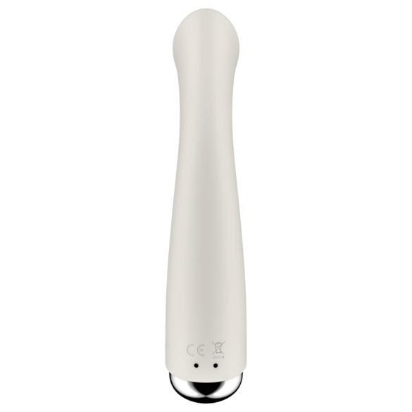Satisfyer Spinning G-Spot 1 - obrotowy wibrator na punkt G (beżowy)