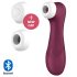 Satisfyer Pro 2 Gen3 - inteligentny masażer łechtaczki z falą (czerwony)