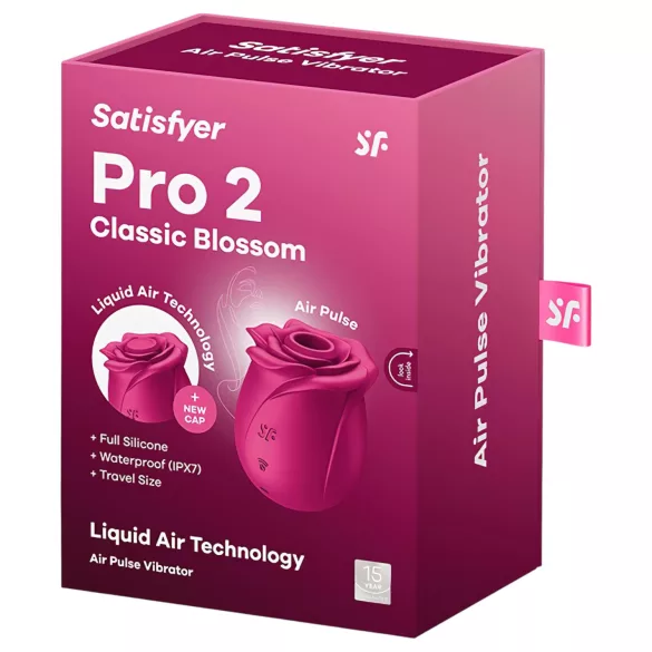 Satisfyer Pro 2 Classic Blossom - stymulator łechtaczki na fale powietrzne