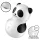 Satisfyer Pocket Panda - stymulator łechtaczki z falami powietrznymi (czarny)