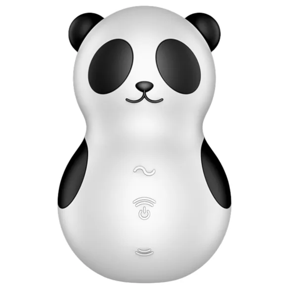 Satisfyer Pocket Panda - stymulator łechtaczki z falami powietrznymi (czarny)