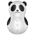 Satisfyer Pocket Panda - stymulator łechtaczki z falami powietrznymi (czarny)
