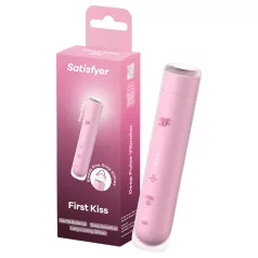  Satisfyer First Kiss - stymulator łechtaczki z falami powietrza (różowy)