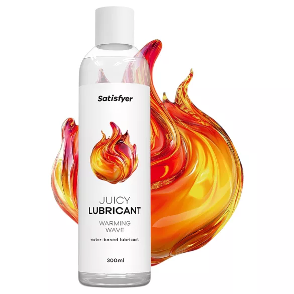 Satisfyer - lubrykant intymny z efektem rozgrzewającym - 300ml