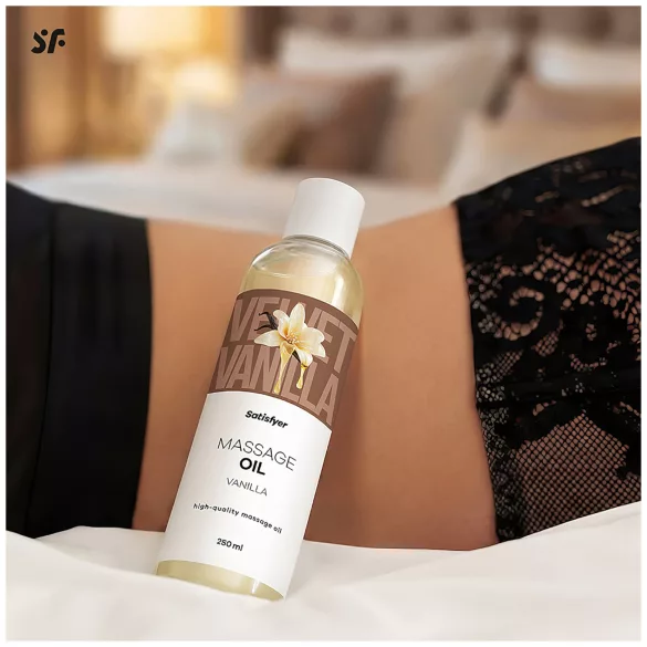 Satisfyer - olejek do masażu - wanilia - 250 ml