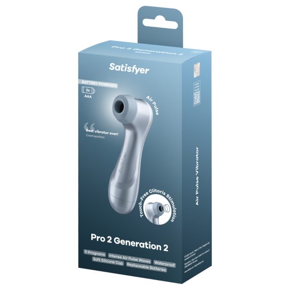 Satisfyer Pro2 Gen2 - stymulator łechtaczki na fale powietrzne - niebieski