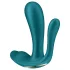 Satisfyer Top Secret+ - 3-ramienny, noszony w majtkach wibrator (zielony)